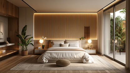 Harmowood Acoustic Slat Panel – 270×60 cm